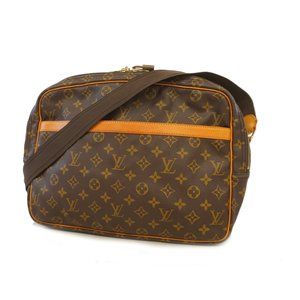 Auth Louis Vuitton Monogram Reporter GM M45252 Women's Shoulder Bag